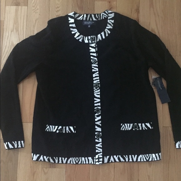 NWT Jones New York Button Front Cardigan - Picture 1 of 3